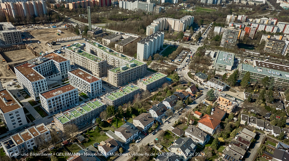 22.03.2023 - Baustele und Wohnanlage Alexisquartier